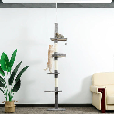 Tall Tiny Cat Tree Cat Tree KittyNook